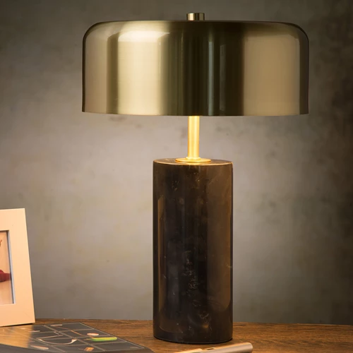 Lucide MIRASOL - Table lamp - Ø 25 cm - 3xG9 - Black - atmosphere 2